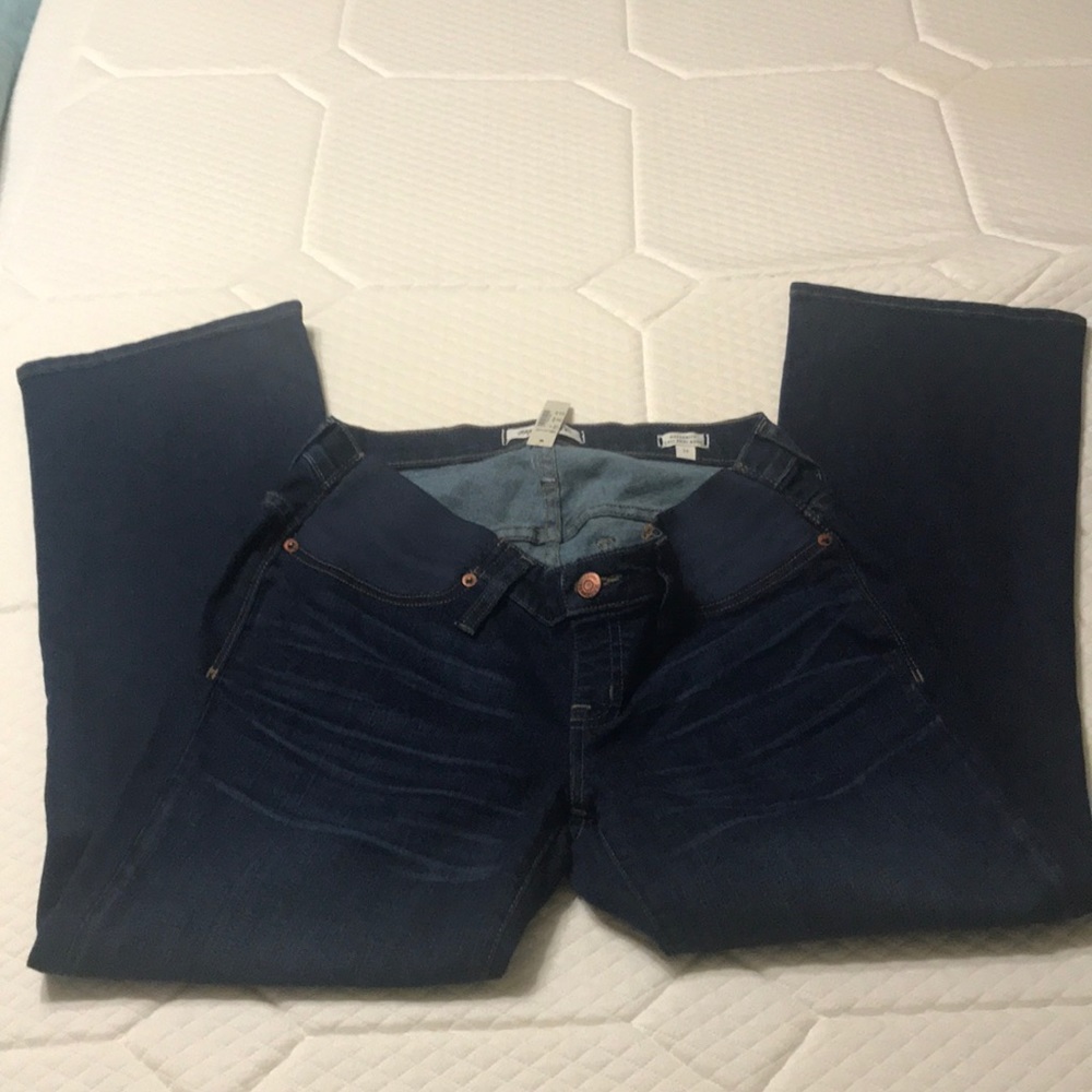 Madewell Maternity Cali Demi-Boot Cut - Hayes Wash
